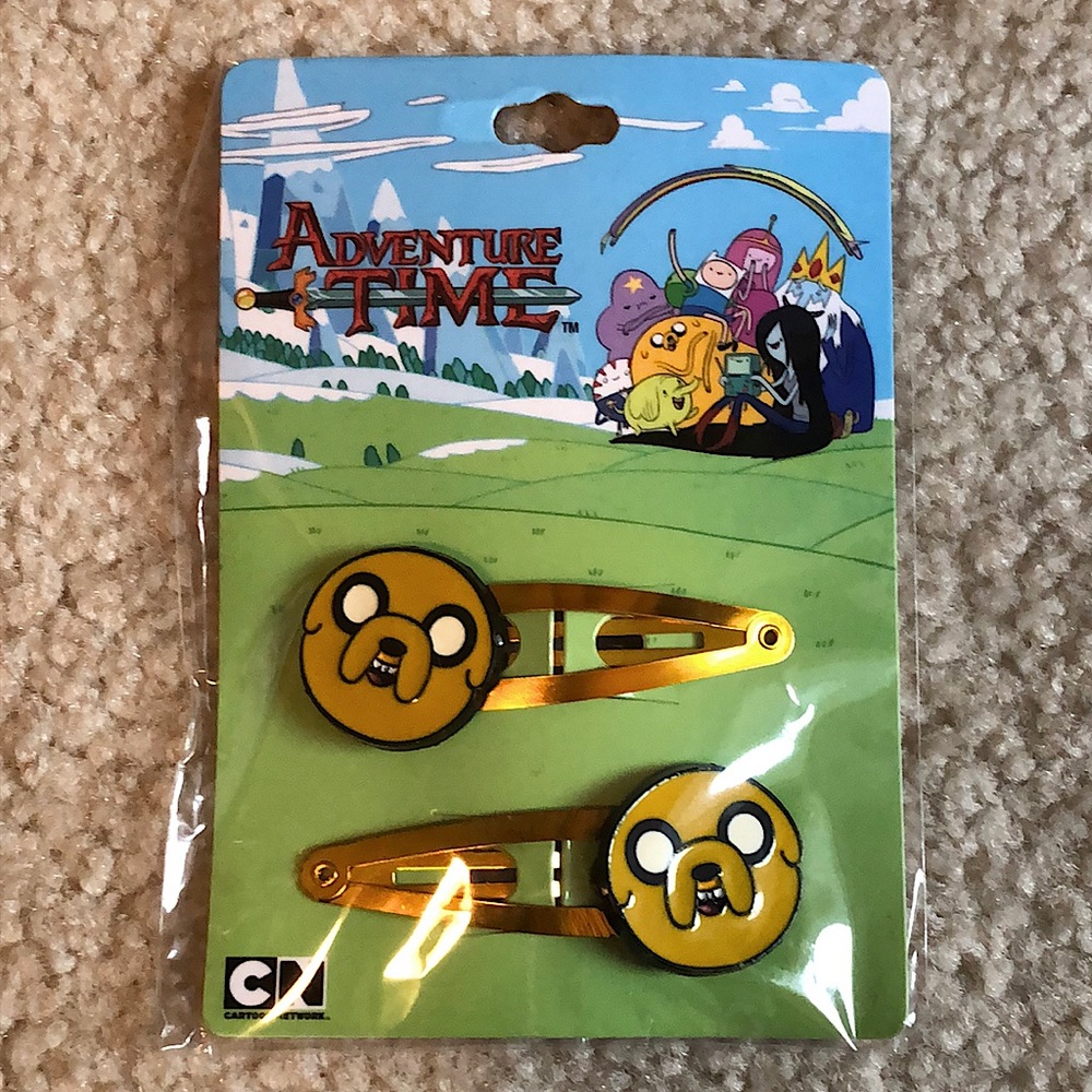 Adventure Time Barrette Set - Jake the Dog